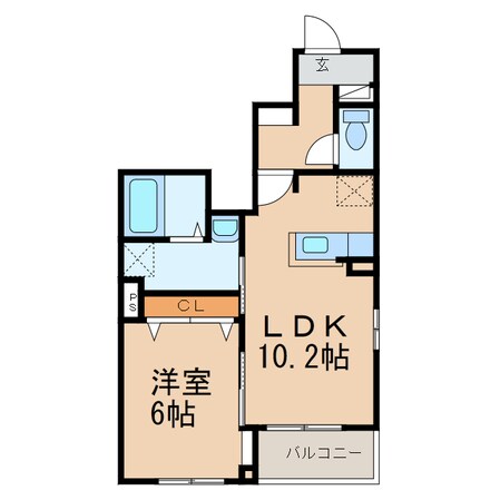 紀三井寺駅 徒歩14分 1階の物件間取画像